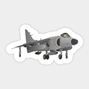 Sea Harrier Jet Fighter Sticker